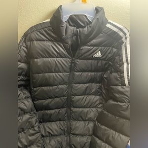 Black Adidas  jacket, size large, women’s new, never worn